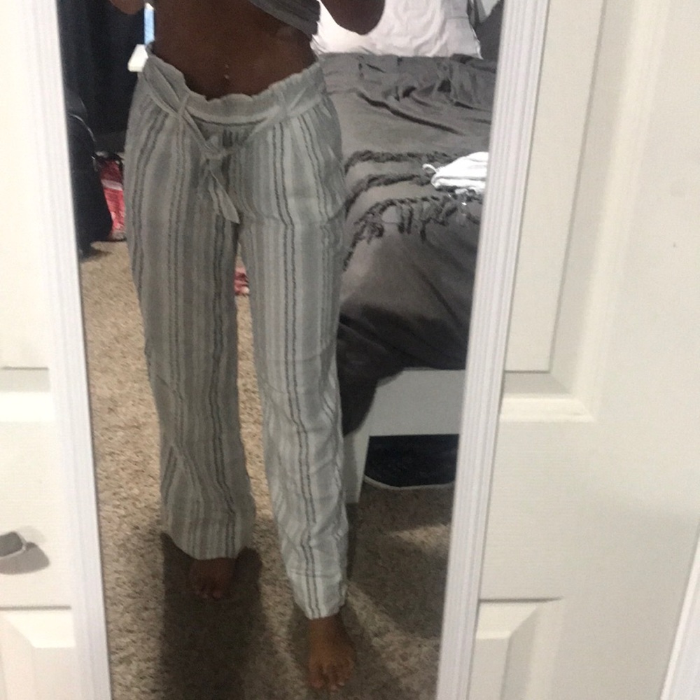 Flowy striped pants